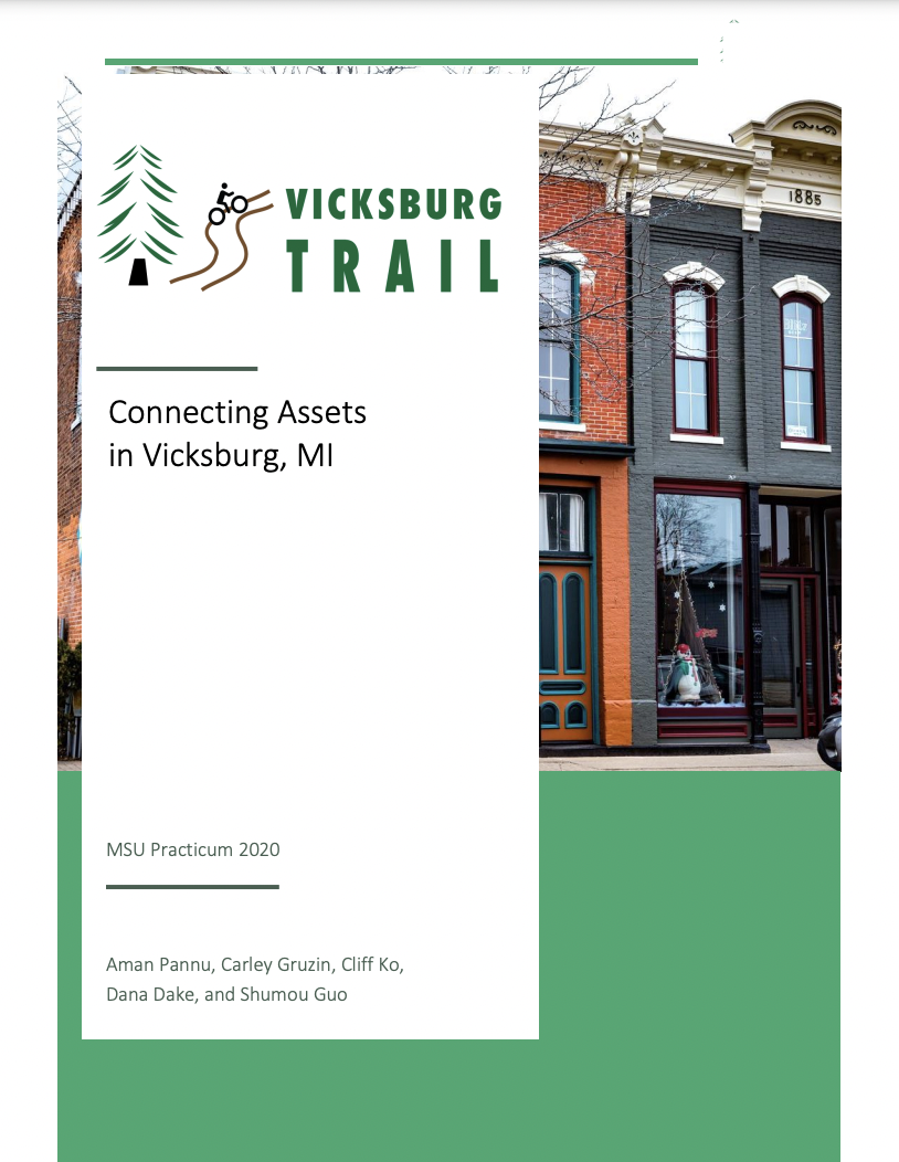 Report for 2020: Vicksburg Asset-Based Place-Making Downtown Revitalization Plan